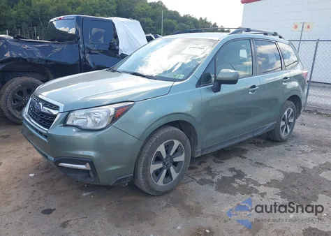 2018 Subaru Forester 2.5I Premium z USA, uszkodzony, nr VIN JF2SJAGC1JH559573